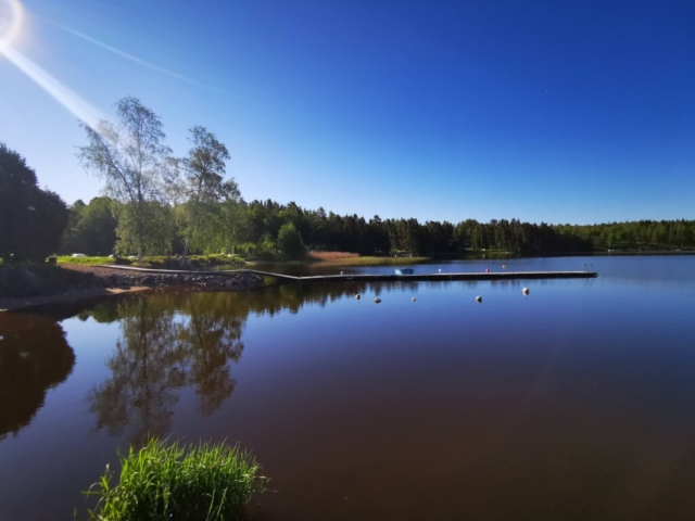 Vy mot södra bryggan